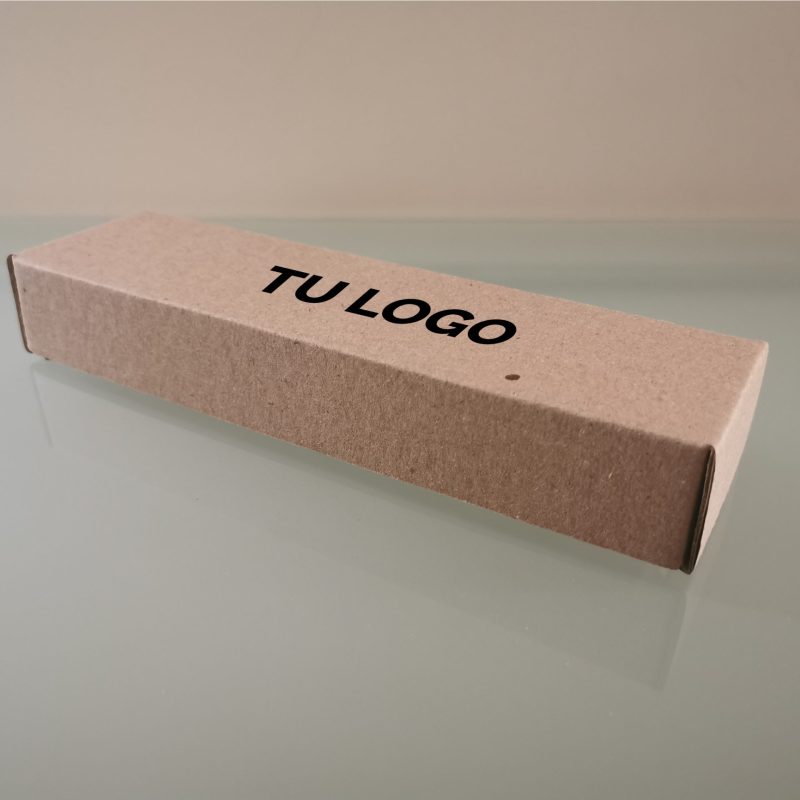 100 Cajas Microcorrugado 20x5.5x3.5 cm con impresión